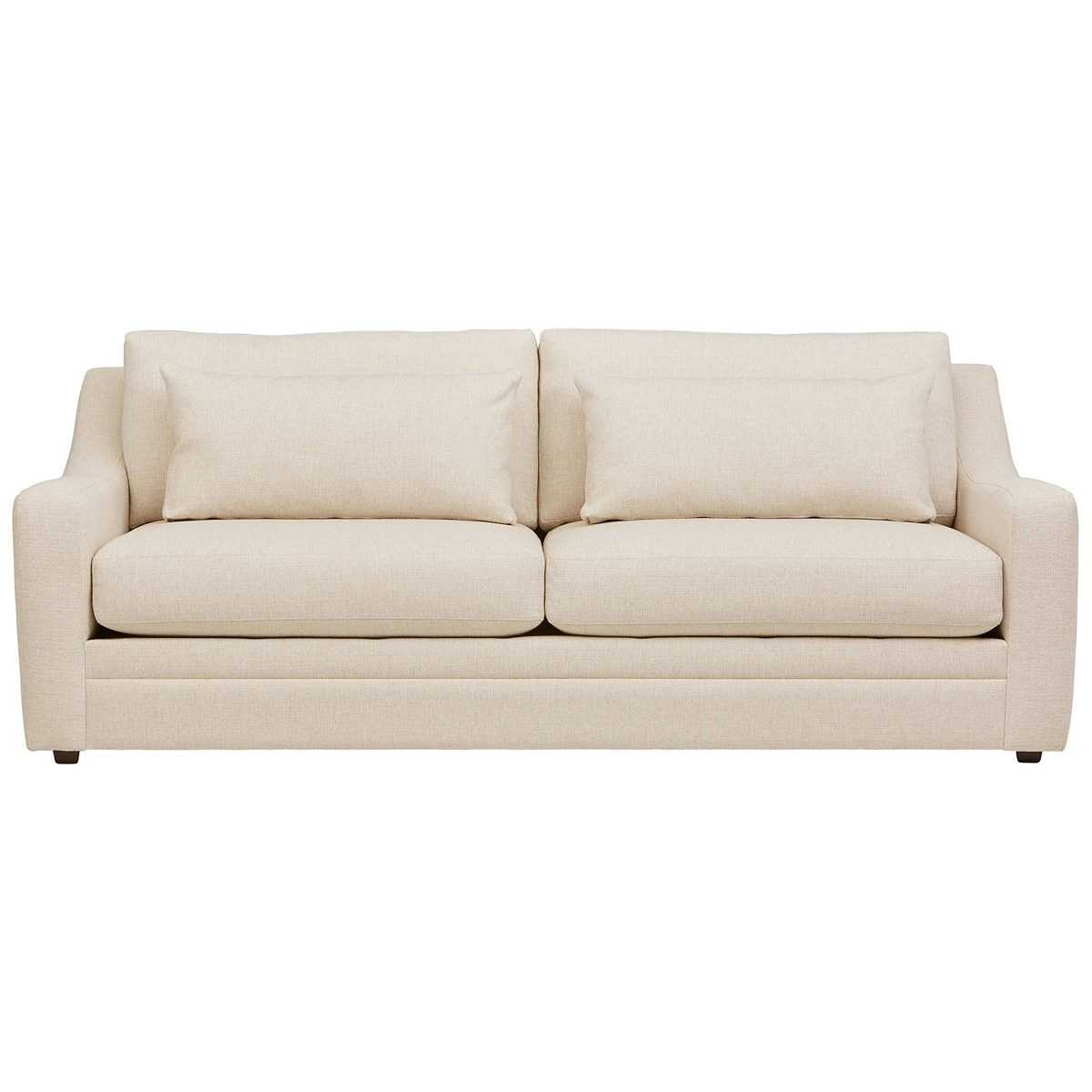 Amazon Brand – Stone & Beam Calhoun Sofa Couch, 91"W, Ecru
