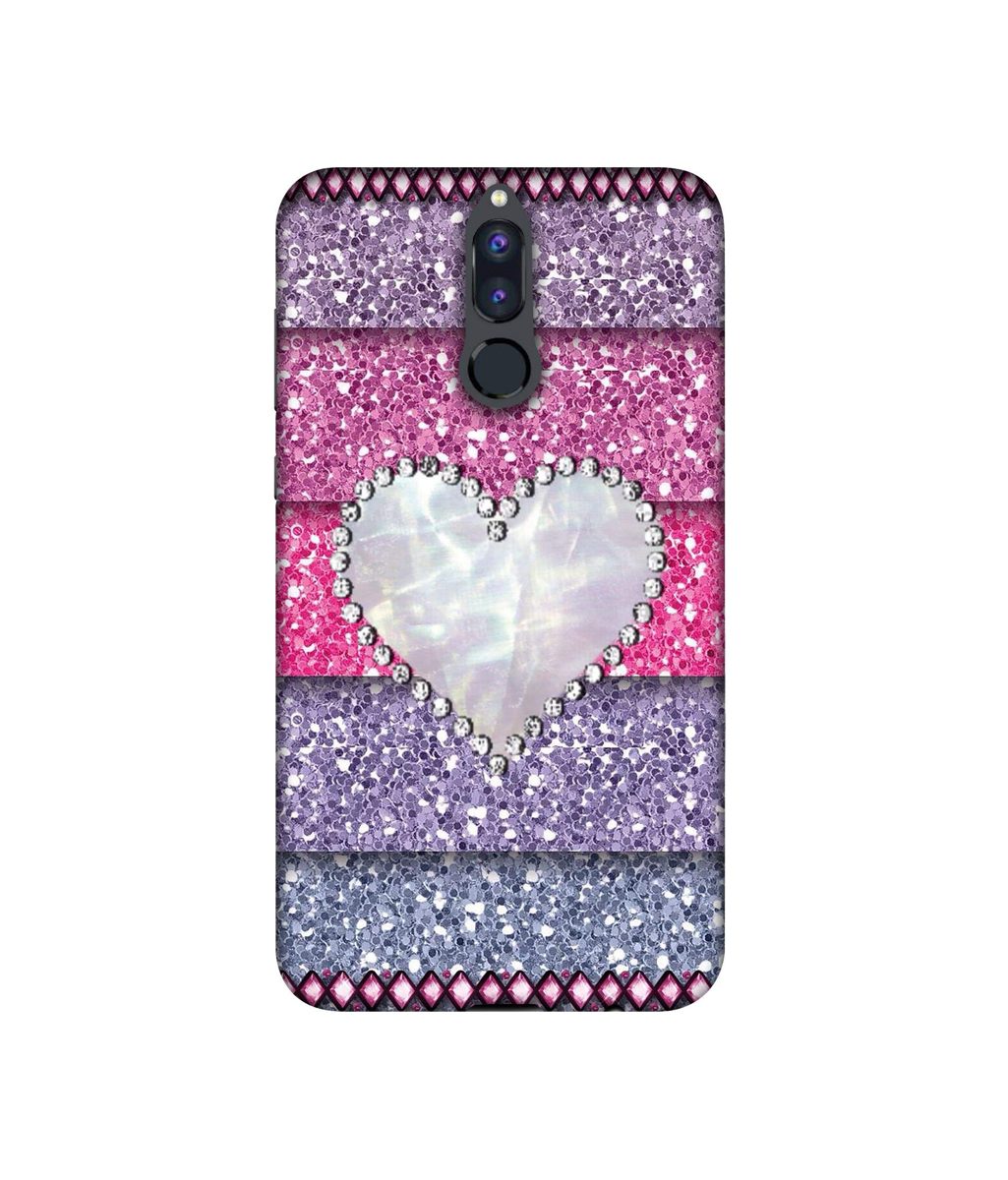 Amazon Brand - Solimo Designer Stone Heart 3D Printed Hard Back Case Mobile Cover for Huawei Honor 9i