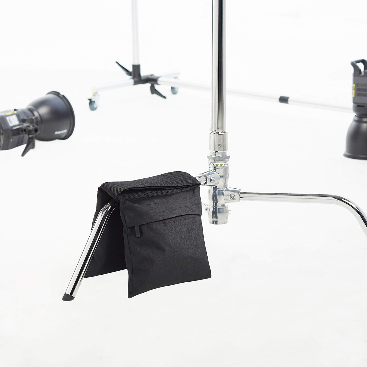 AmazonBasics Empty Sandbag for Photography Lamp Static - Pack of 4