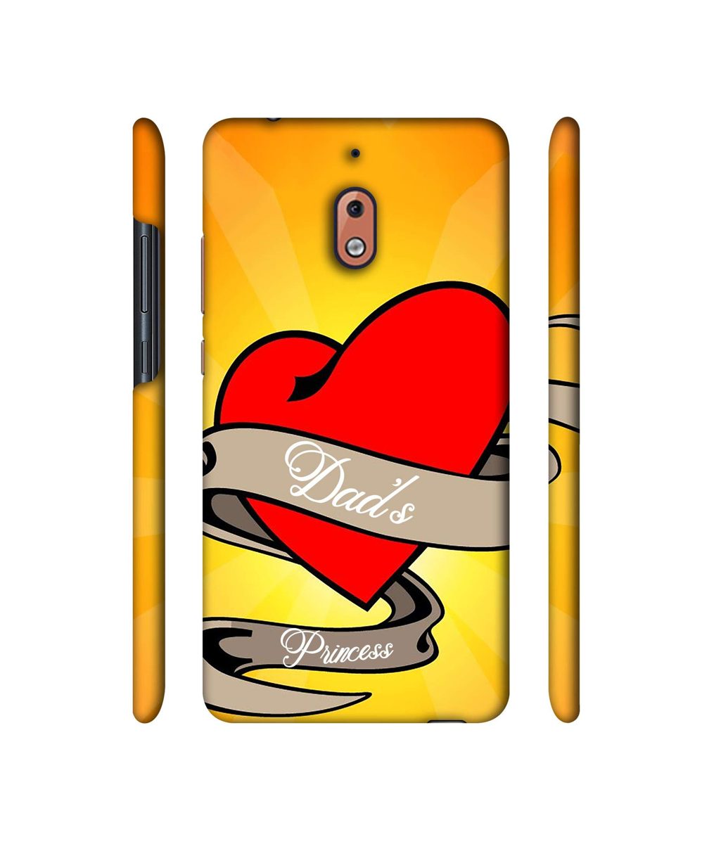 Amazon Brand - Solimo Designer Dad's Princess 3D Printed Hard Back Case Mobile Cover for Nokia 2.1