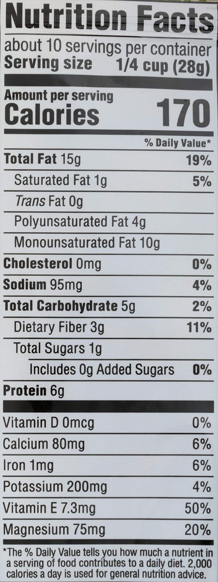365 Everyday Value, Organic Almonds, Roasted & Salted, 10 oz