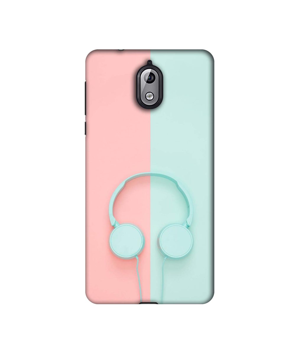 Amazon Brand - Solimo Designer Head Phone 3D Printed Hard Back Case Mobile Cover for Nokia 3.1