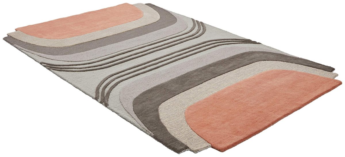 Amazon Brand – Rivet Modern Color-Block Area Rug, 5 x 8 Foot, Multicolor