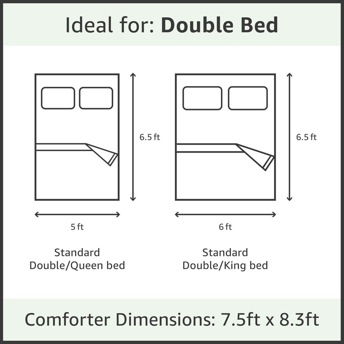 Amazon Brand - Solimo Microfiber Reversible Comforter, Double (Ruby Red & Aqua Blue, 200 GSM)