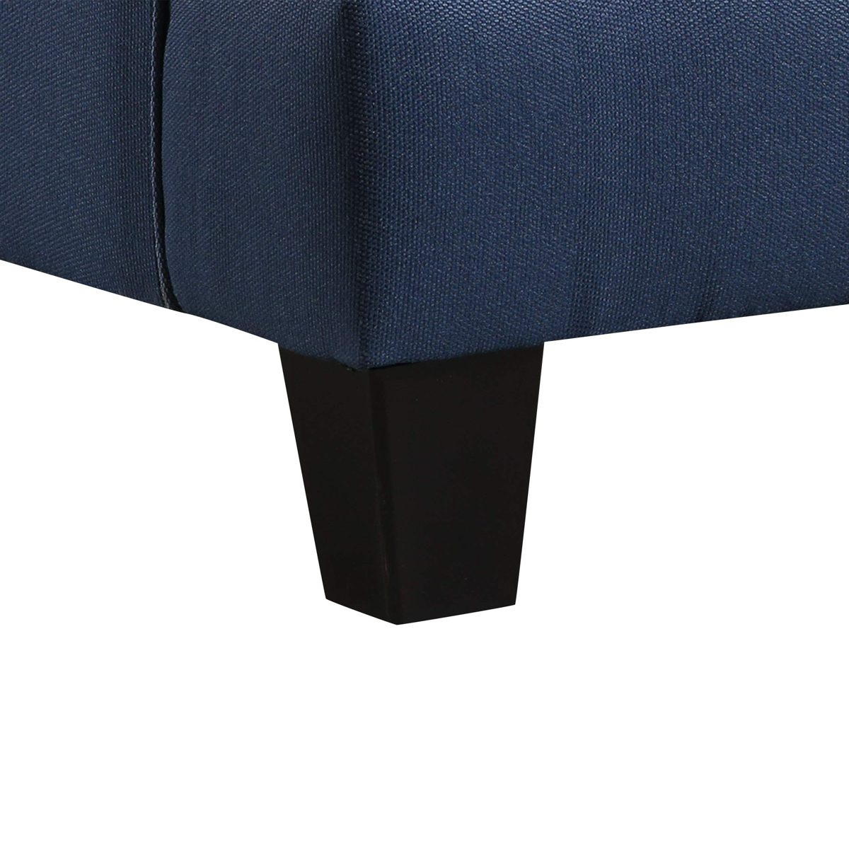 Amazon Brand – Stone & Beam Elizabeth Contemporary Loveseat Sofa, 65"W, Blue