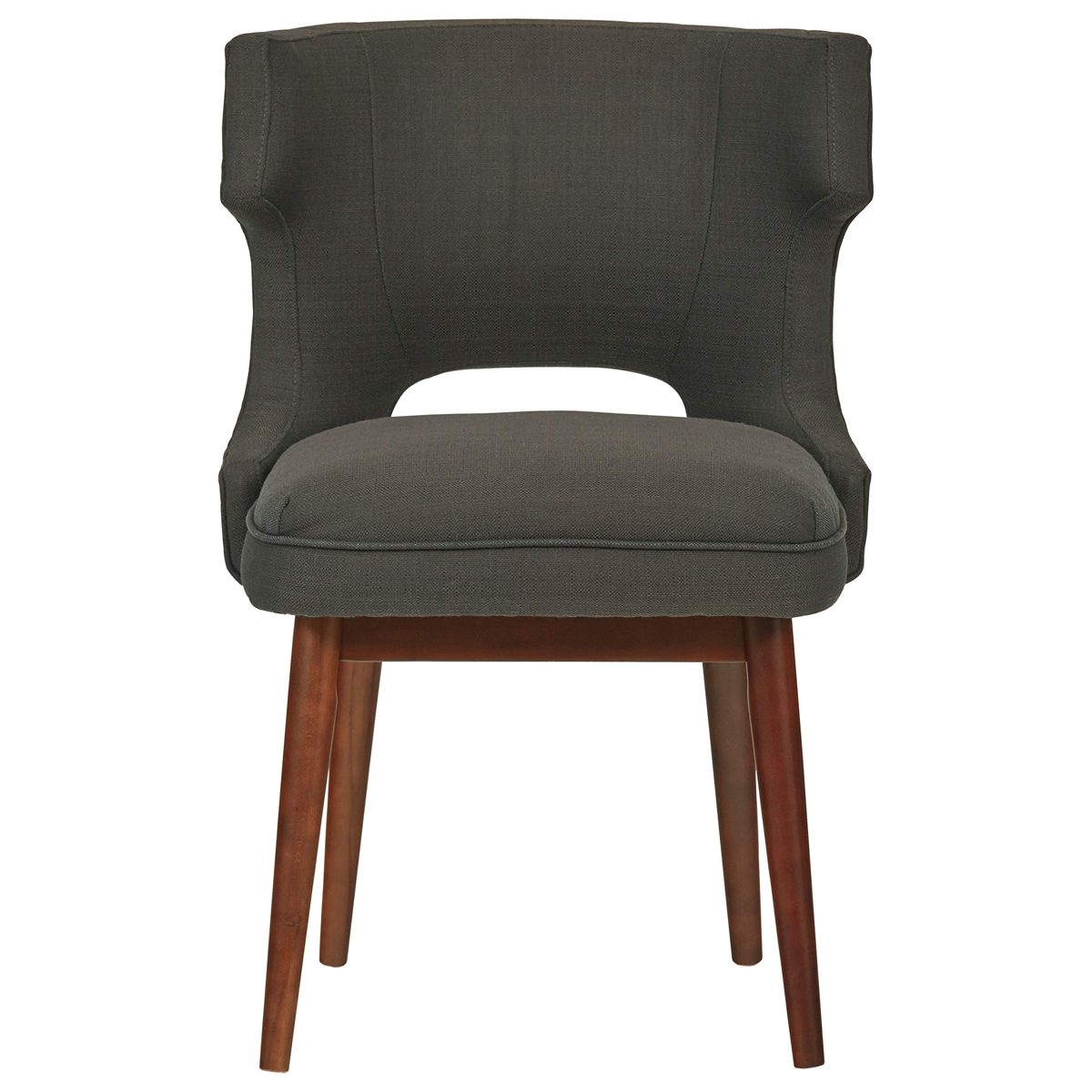 Amazon Brand – Stone & Beam Mid-Century Chair, 23.6"W, Charcoal