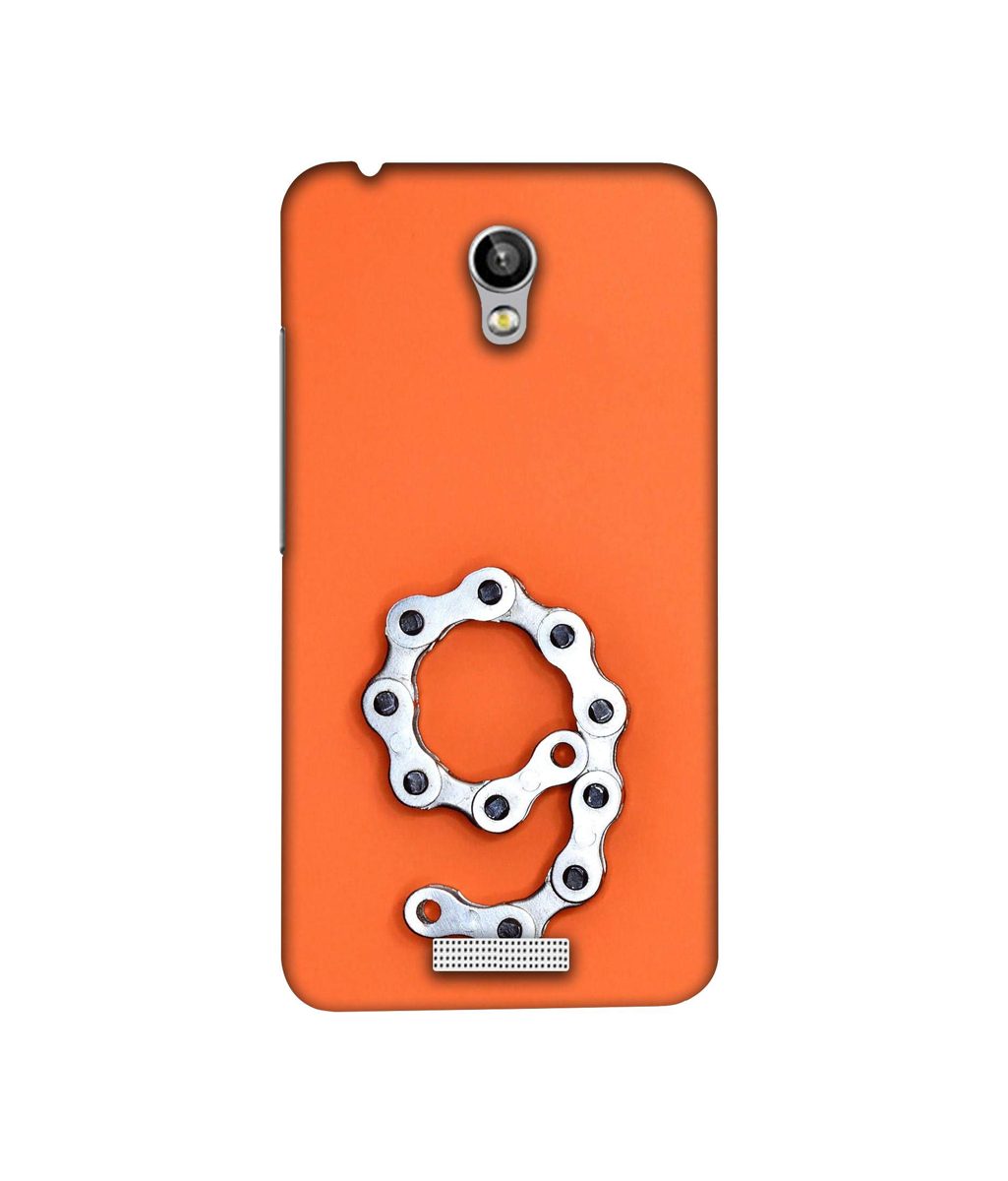 Amazon Brand - Solimo Designer Number Nine 3D Printed Hard Back Case Mobile Cover for Micromax Canvas Spark Q380