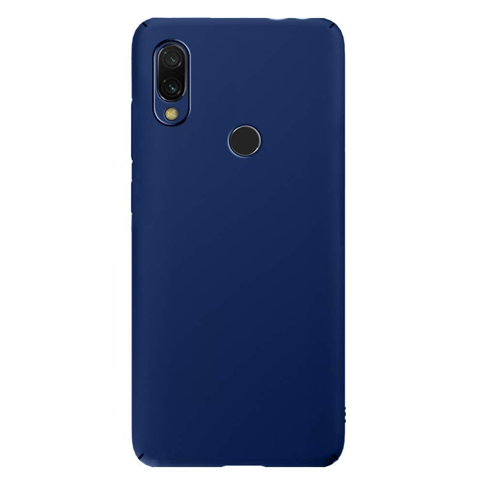 (Renewed) Amazon Brand - Solimo Redmi Y3 Mobile Cover (Hard Back & Slim),Blue