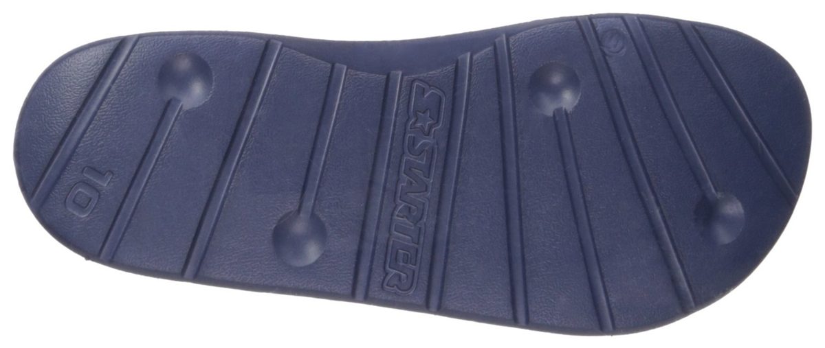Starter Men's Performance Slide Sandal, Amazon Exclusive, Team Navy, 10 Standard US