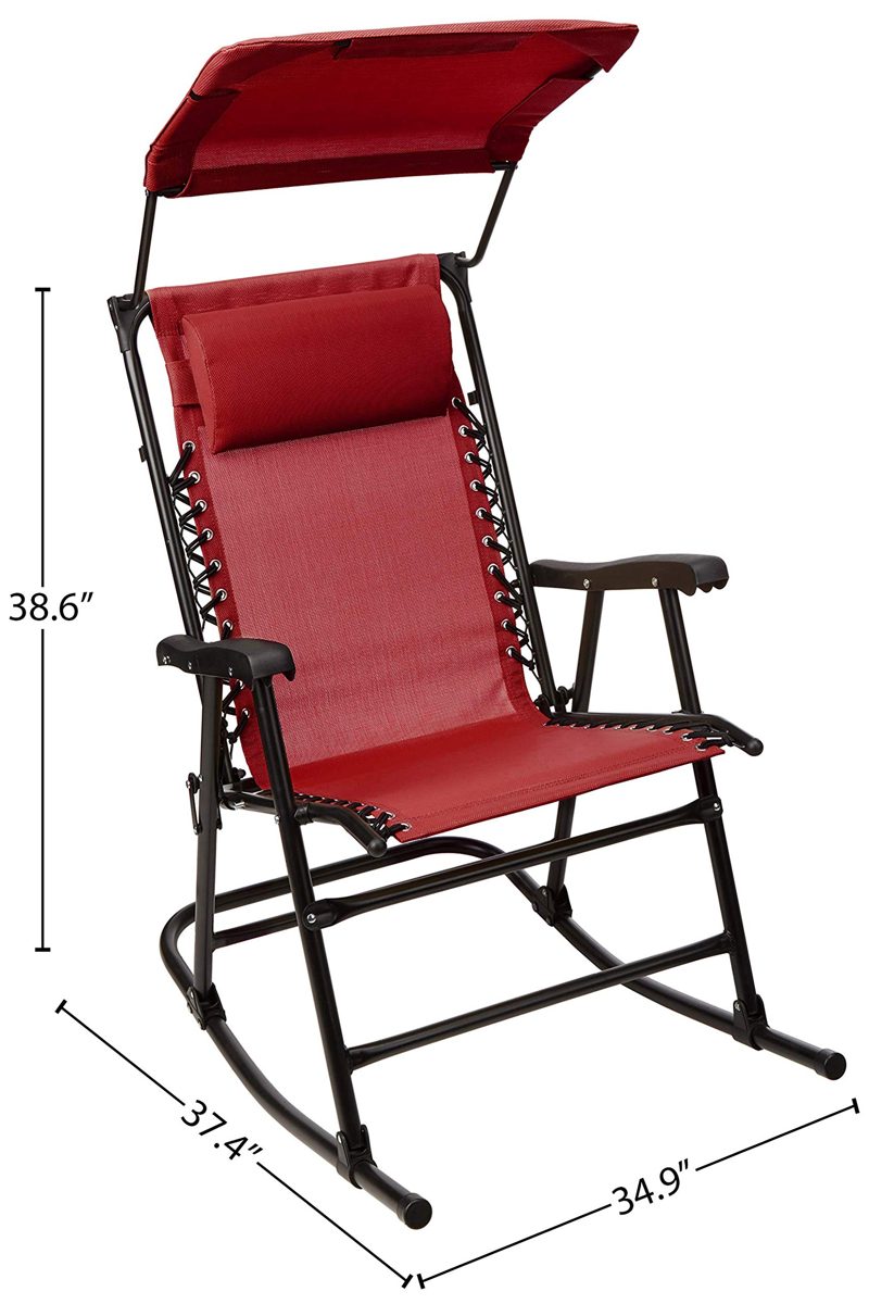 AmazonBasics Foldable Rocking Chair