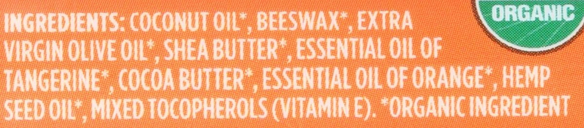 Whole Foods Market, Organic Tangerine Lip Balm, 0.15 oz