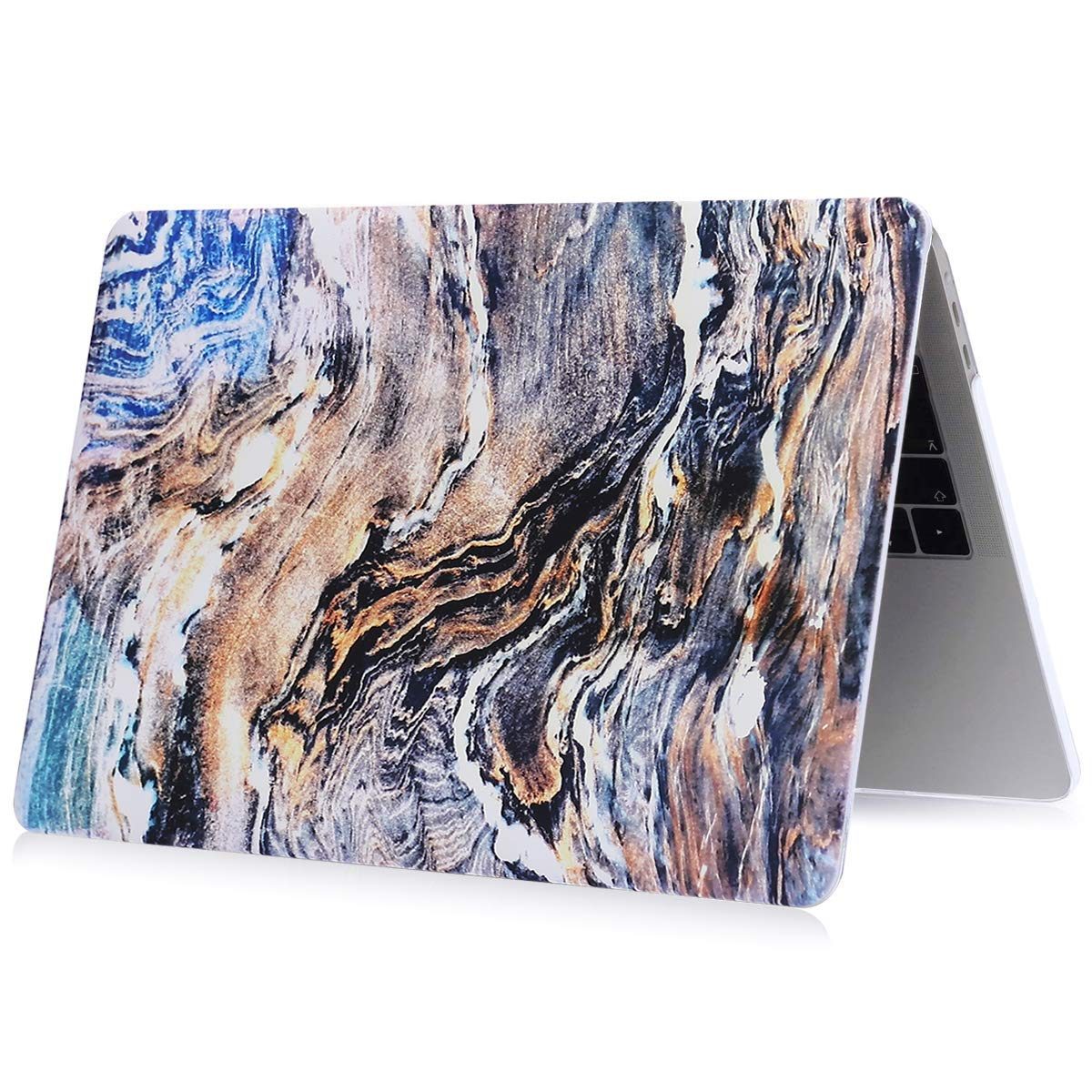 Eono Plastic Hard Case Keyboard Cover + Screen Protector Compatible with MacBook Pro 13"
