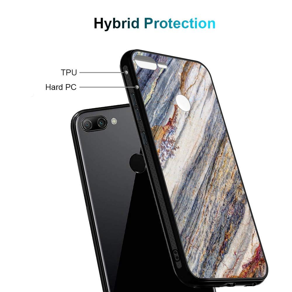 Amazon Brand - Solimo Designer Marble Printed Hard Back Case Mobile Cover for Huawei Honor 9N (D295)