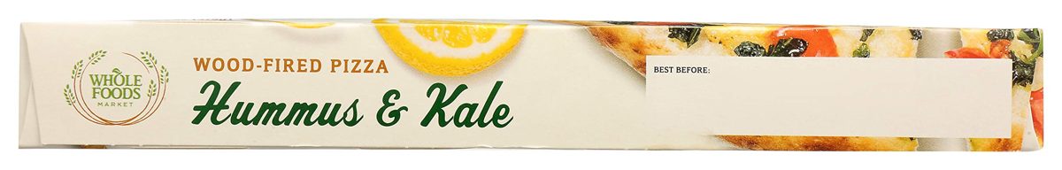 WHOLE FOODS MARKET Hummus & Kale Pizza, 13.4 OZ