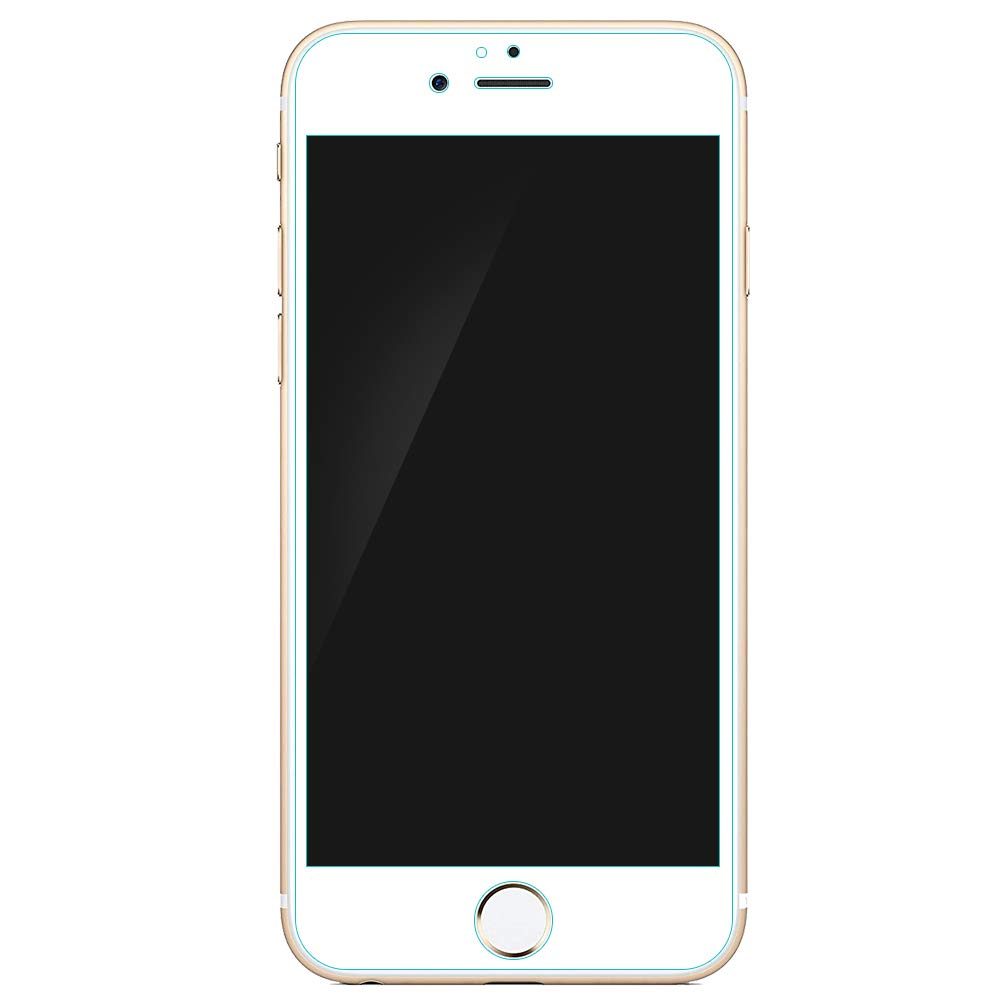Amazon Brand - Solimo Premium Full Body Tempered Glass for iPhone 6S Plus with Installation Kit (White)