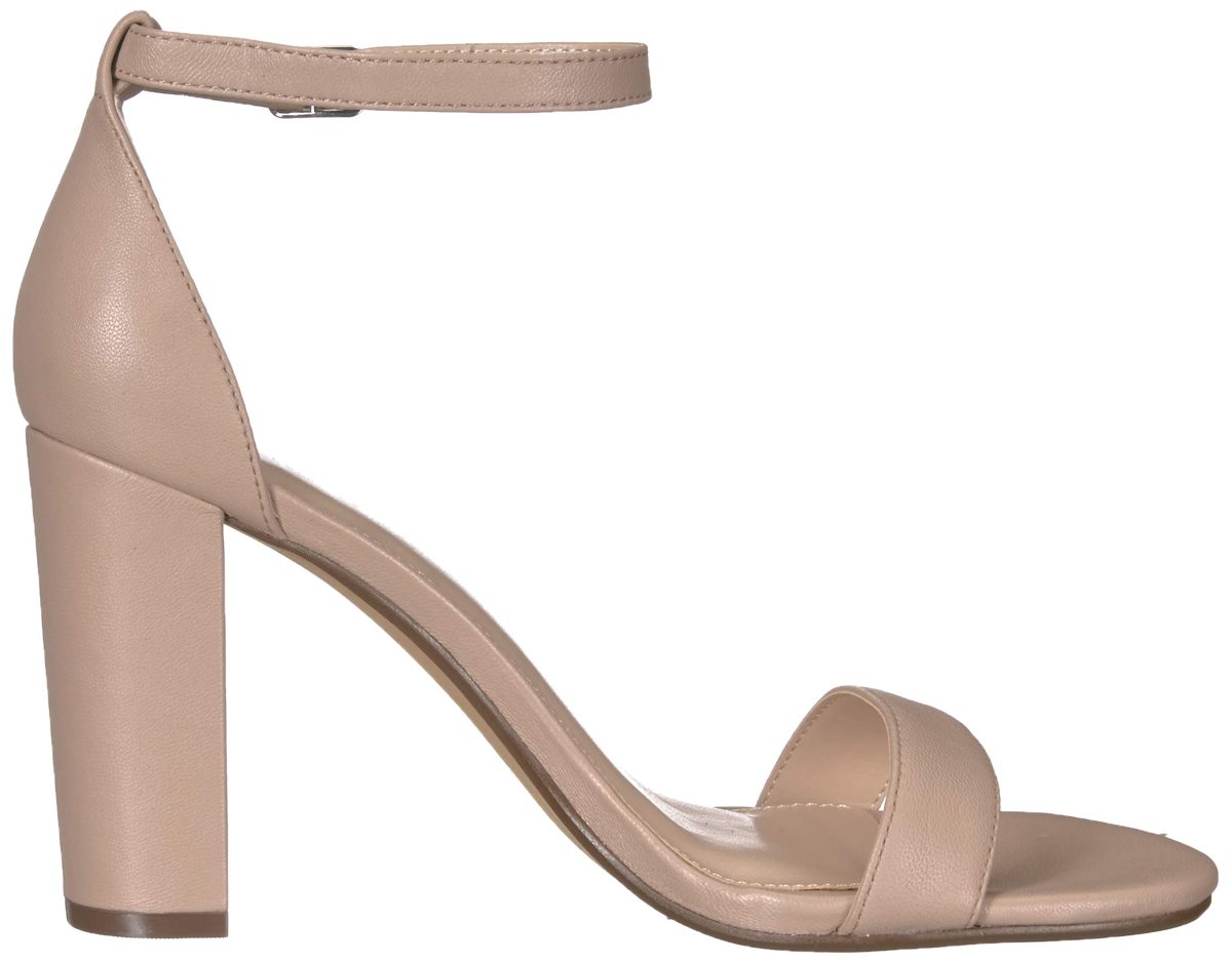 Amazon Brand - 206 Collective Women's Maui Heeled Sandal, Blush, 13 B US