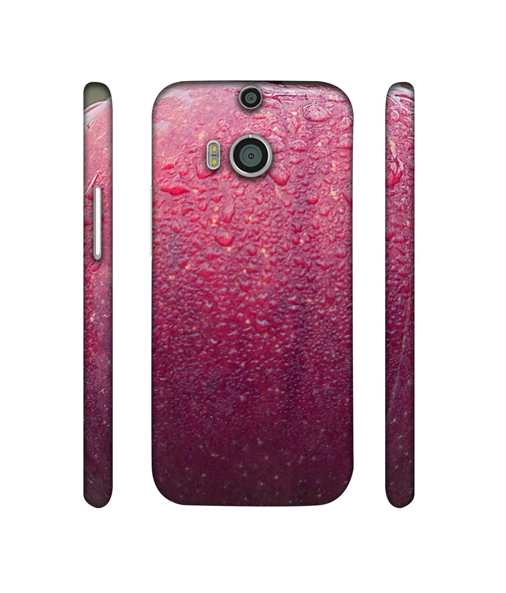 Amazon Brand - Solimo Designer Apple Texture 3D Printed Hard Back Case Mobile Cover for HTC One M8