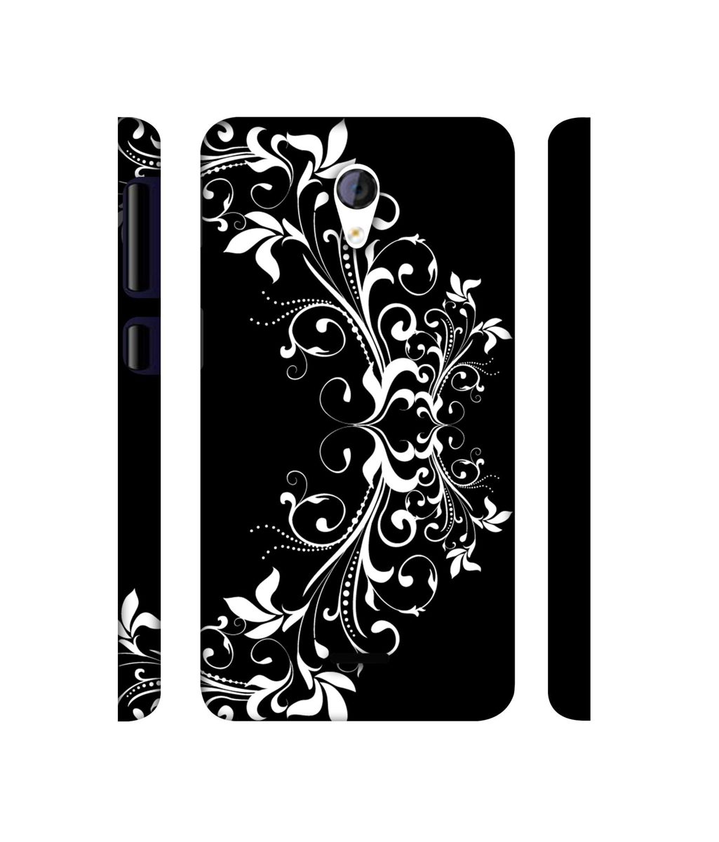 Amazon Brand - Solimo Designer Flower Art Pattern 3D Printed Hard Back Case Mobile Cover for Micromax Canvas Unite 2 A106