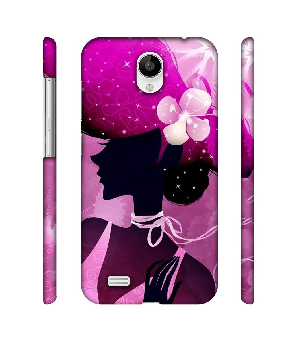 Amazon Brand - Solimo Designer Lady Vectors 3D Printed Hard Back Case Mobile Cover for Vivo Y21L