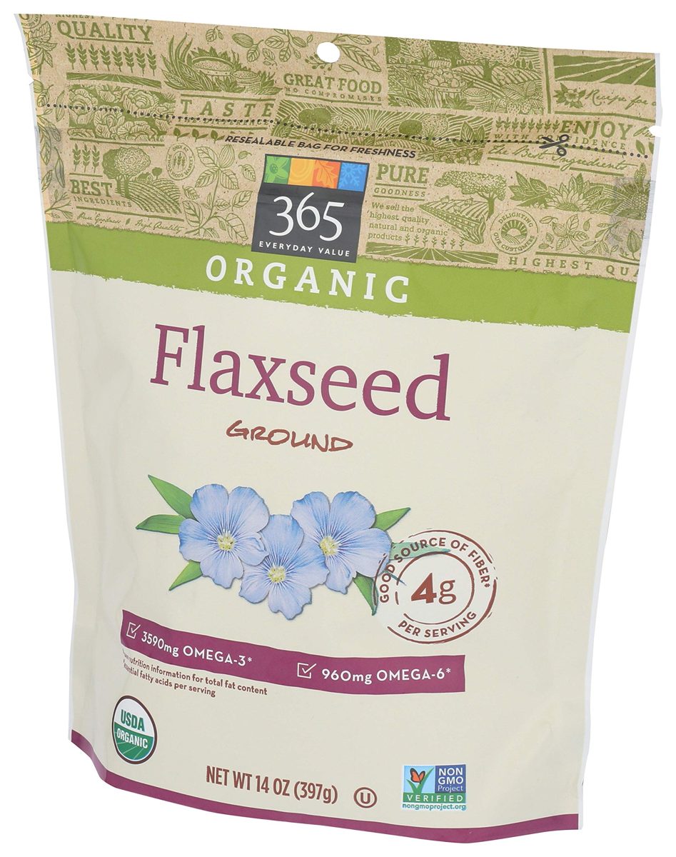 365 EVERYDAY VALUE Organic Flaxseed Ground, 14 OZ