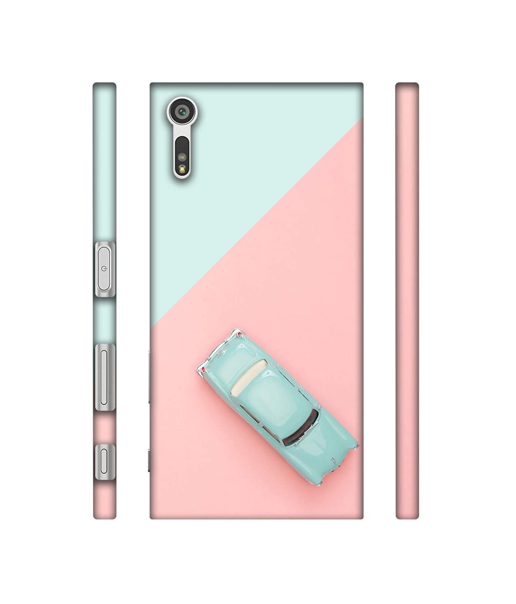 Amazon Brand - Solimo Designer Toy Car 3D Printed Hard Back Case Mobile Cover for Sony Xperia XZ Dual