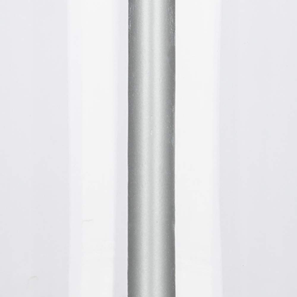 Amazon Brand – Ravenna Home Contemporary Cylindrical Glass Table Lamp, LED Bulb Included, 24.5"H, Clear