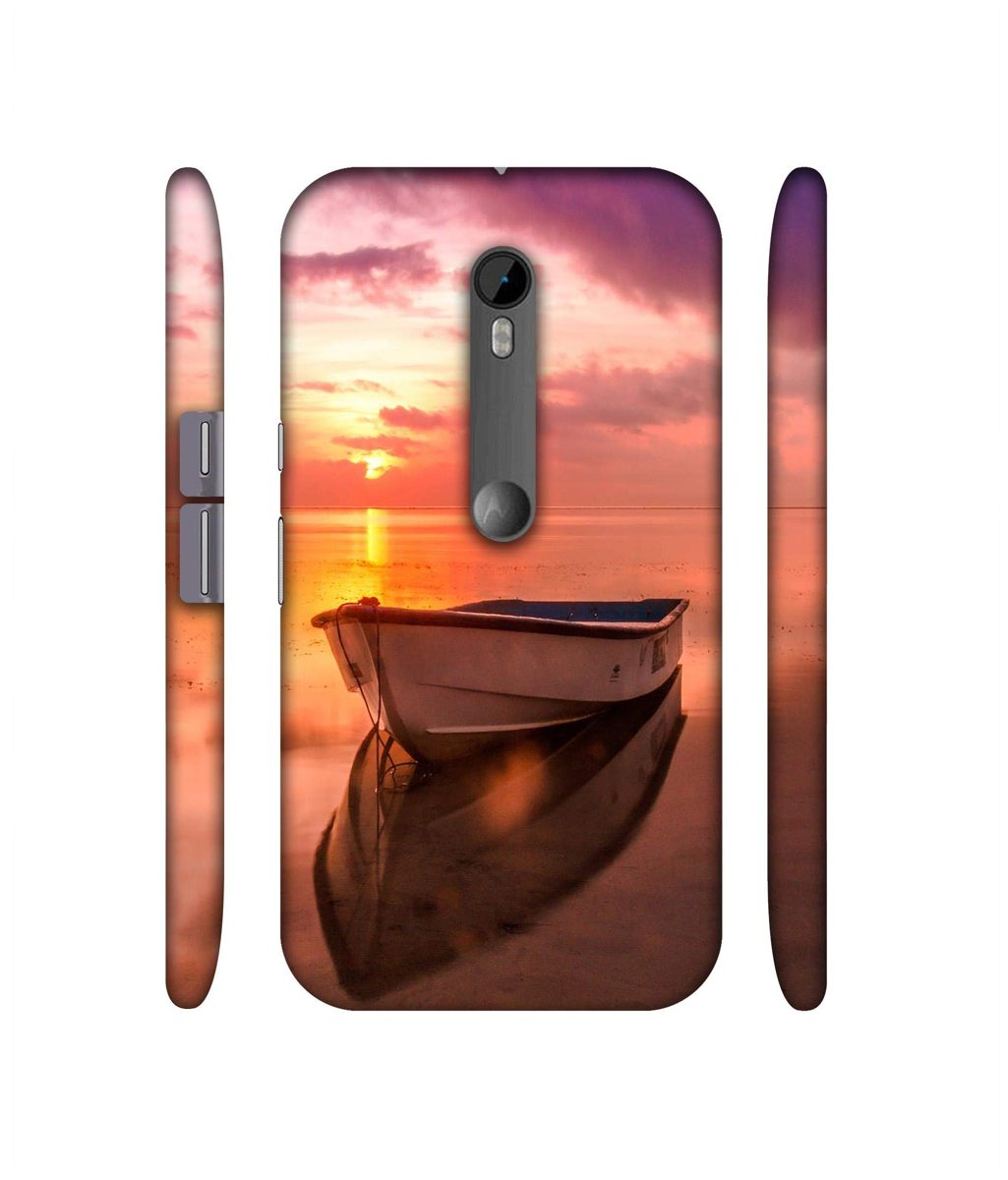 Amazon Brand - Solimo Designer Boat 3D Printed Hard Back Case Mobile Cover for Motorola Moto G 3rd Generation