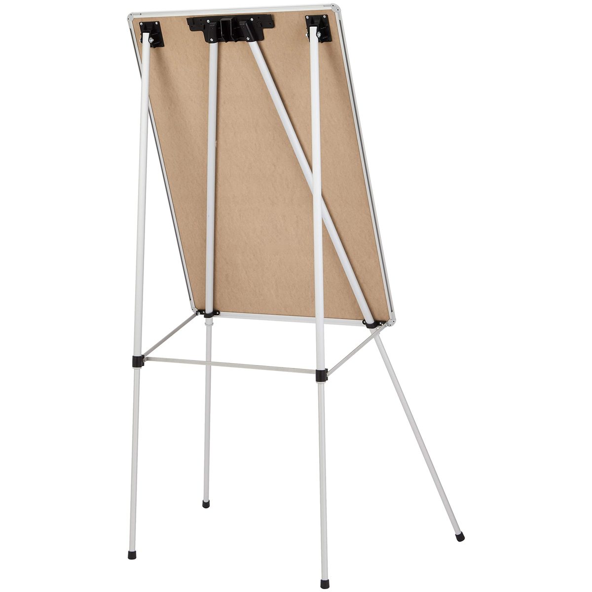 AmazonBasics Dry Erase Presentation Easel, 29"x 42", 4 Legs, Silver