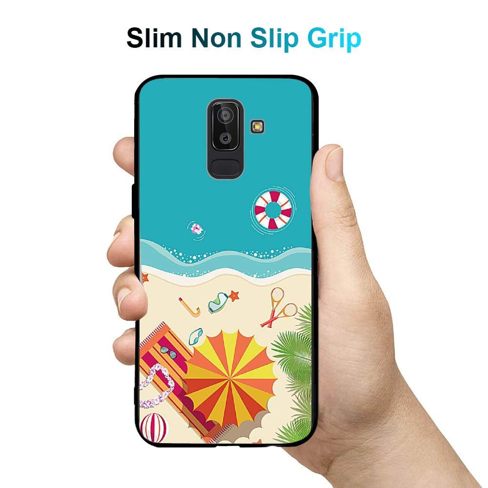 Amazon Brand - Solimo Designer Beach Printed Hard Back Case Mobile Cover forSamsung Galaxy J8 2018 / Samsung Galaxy On8 (D1217)