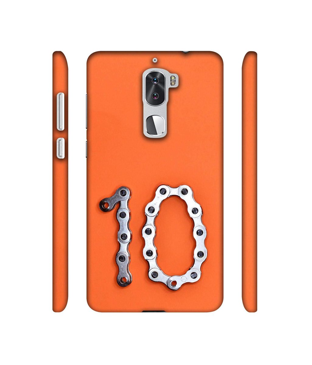Amazon Brand - Solimo Designer Number Ten 3D Printed Hard Back Case Mobile Cover for Coolpad Cool1 Dual