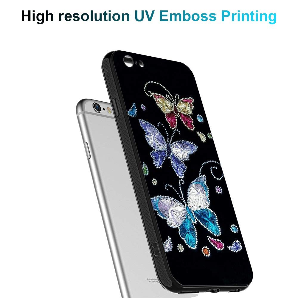 Amazon Brand - Solimo Designer Butterfly Printed Hard Back Case Mobile Cover for Apple iPhone 6S / 6 (D1170)