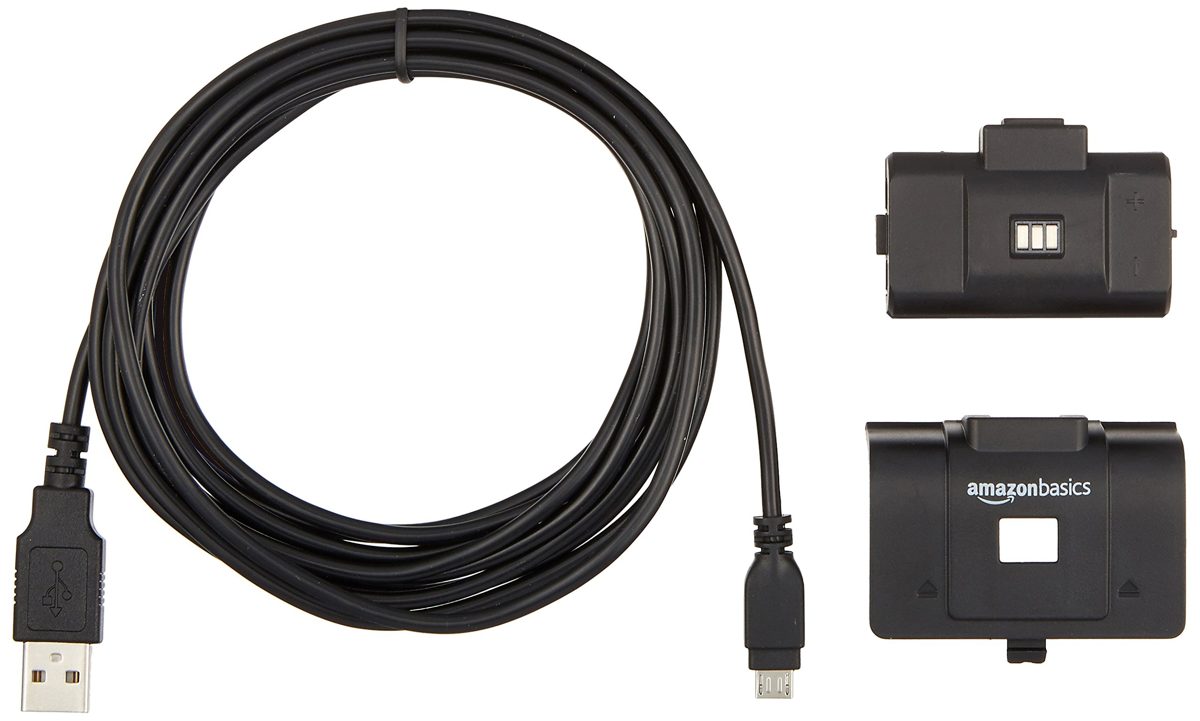 AmazonBasics Play & Charge Kit for Xbox One
