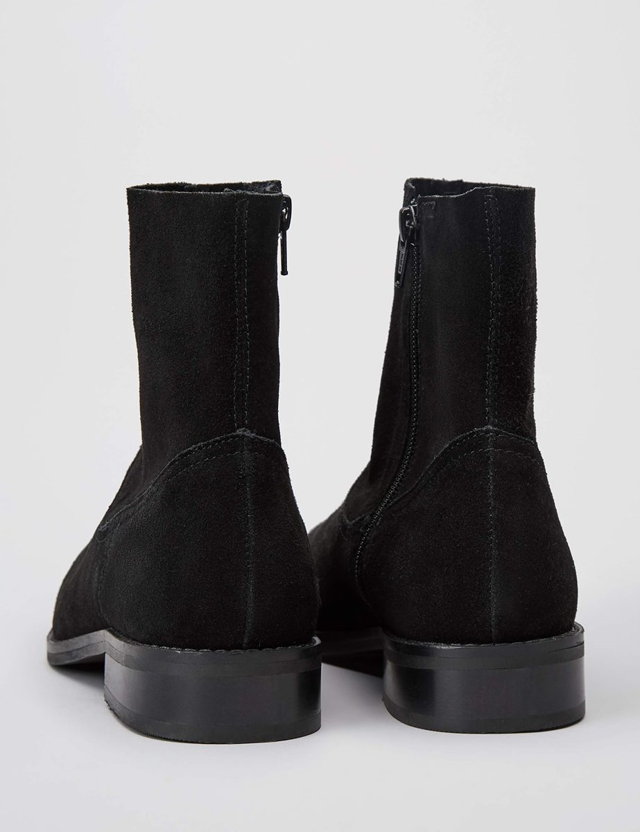 find. Women's Suede Western, Black), US 5