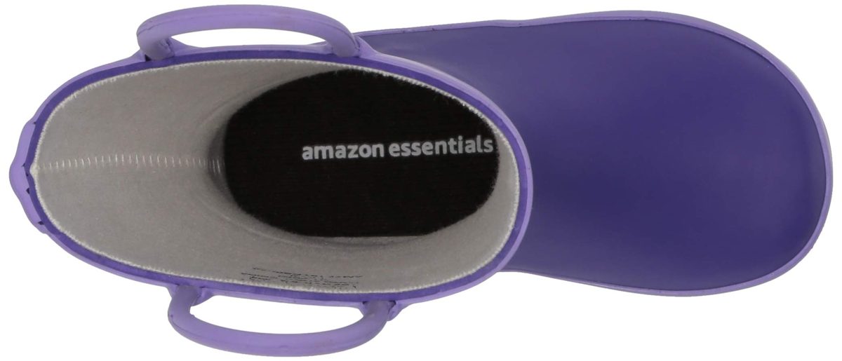 Amazon Essentials Harper Rain Boot, Purple, 9 Toddler