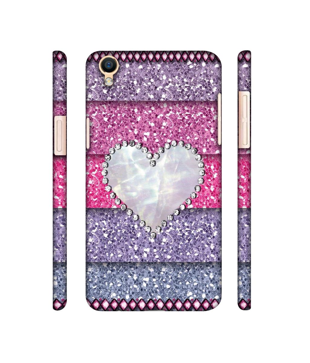 Amazon Brand - Solimo Designer Stone Heart 3D Printed Hard Back Case Mobile Cover for Oppo F1 Plus