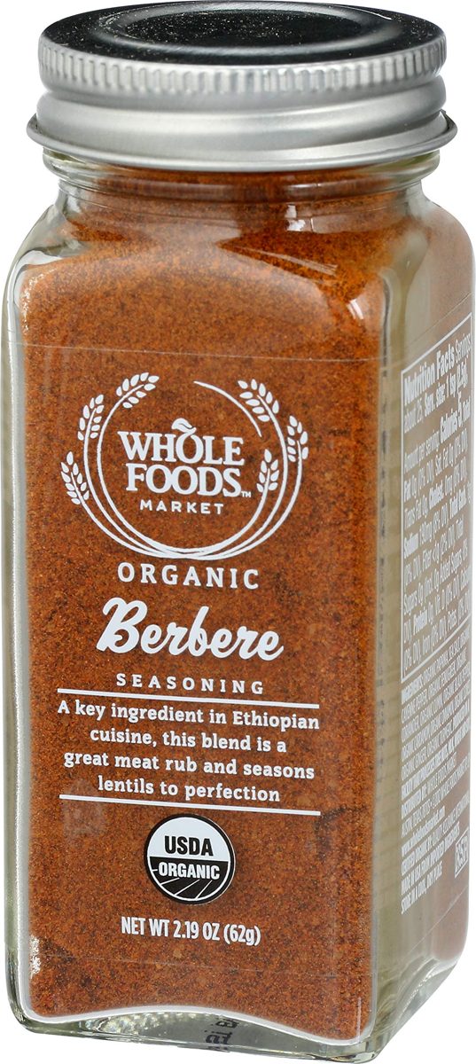 Whole Foods Market, Organic Berbere Seasoning, 2.19 oz
