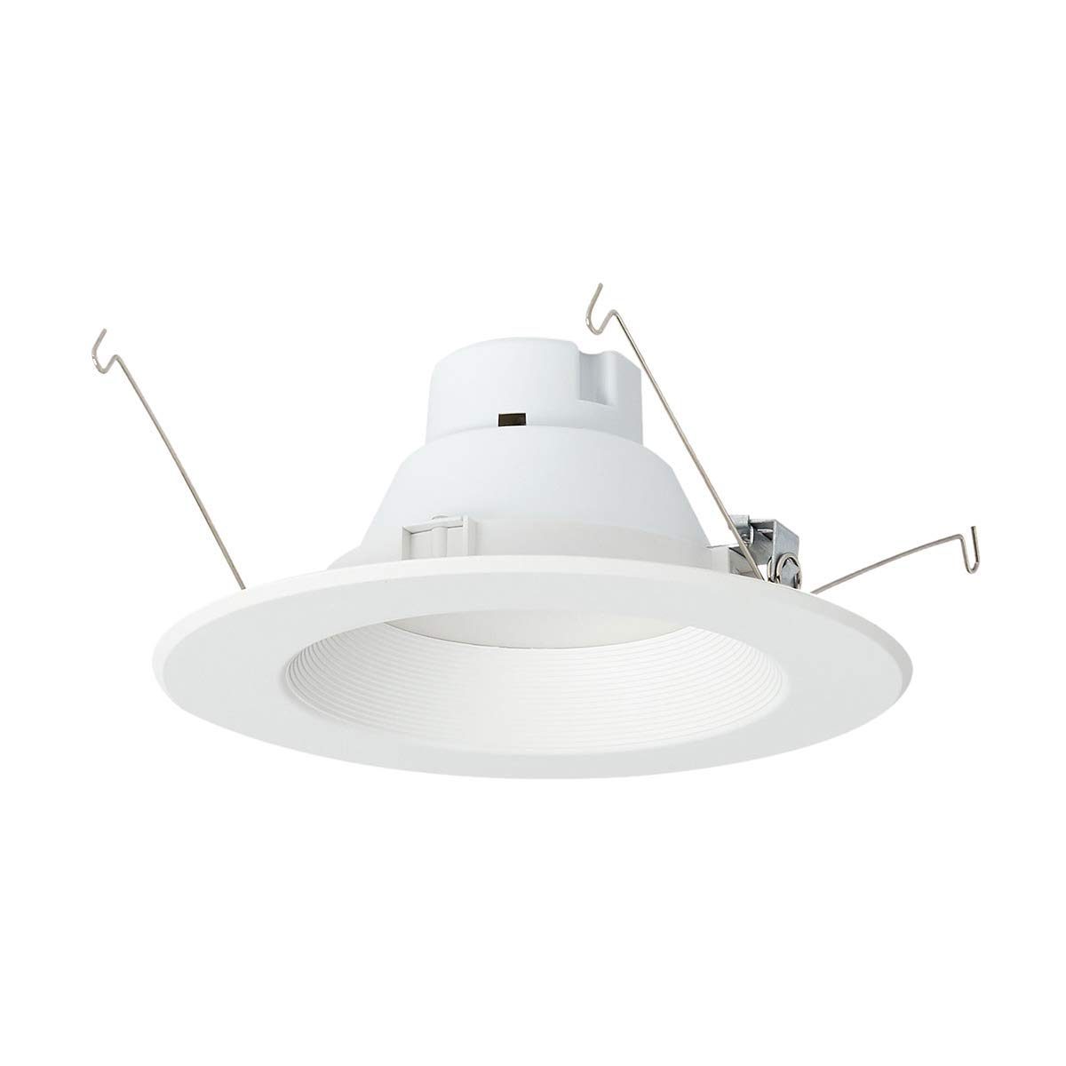 AmazonCommercial 75 Watt Equivalent, 5/6-Inch Recessed Downlight, Dimmable, CEC Compliant, Energy Star, Round LED Light Bulb | Daylight, 6-Pack