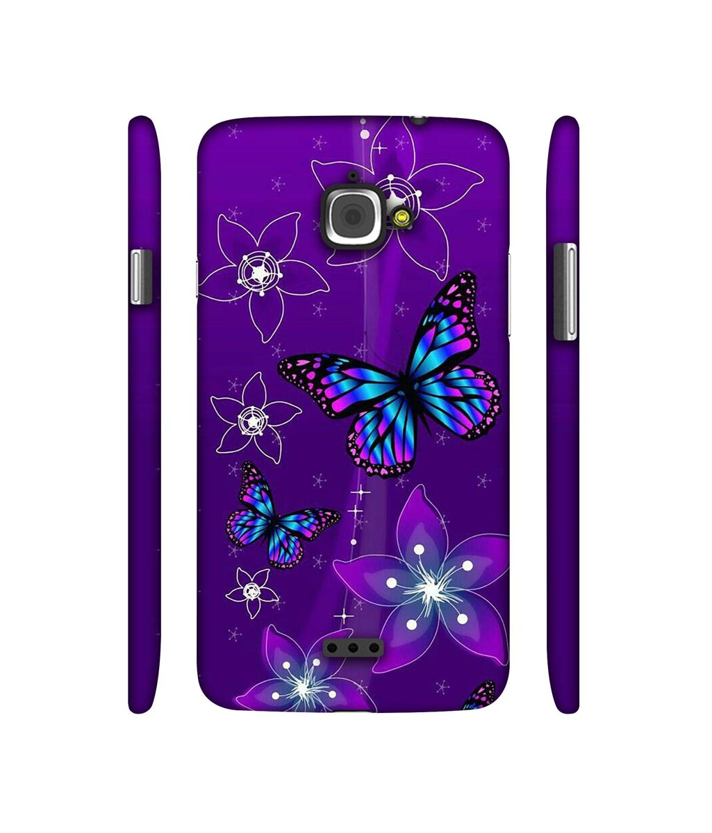 Amazon Brand - Solimo Designer Butterflies 3D Printed Hard Back Case Mobile Cover for InFocus M350
