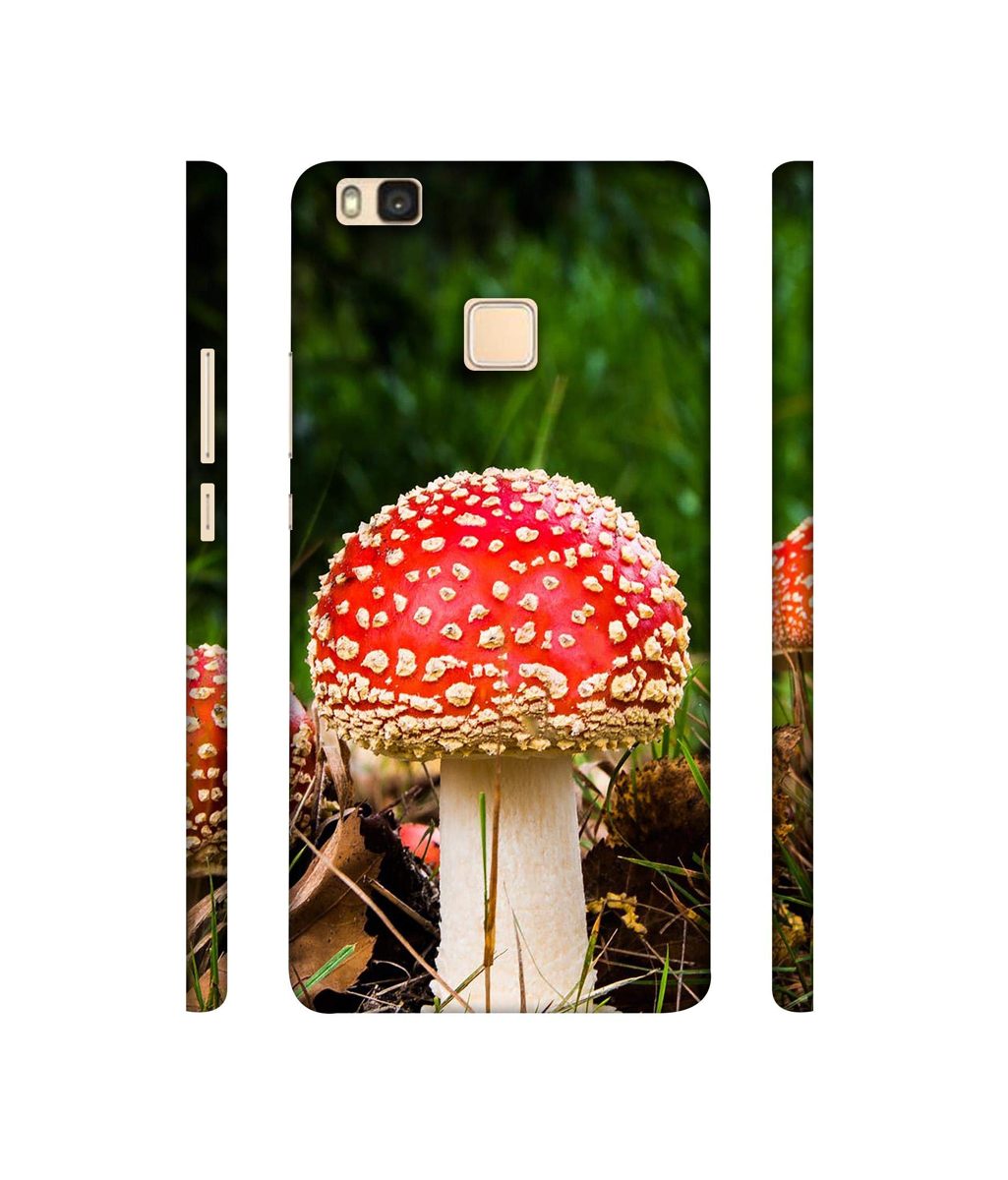 Amazon Brand - Solimo Designer Red Mushroom 3D Printed Hard Back Case Mobile Cover for Huawei P9 lite