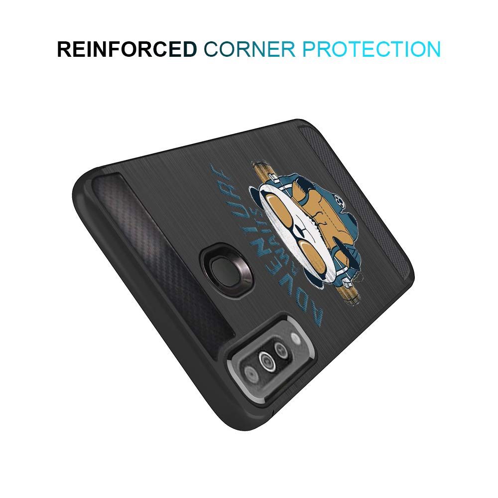 Amazon Brand - Solimo Designer Printed Mobile Cover (Soft & Flexible Back case) for Samsung Galaxy M30 (D1016)