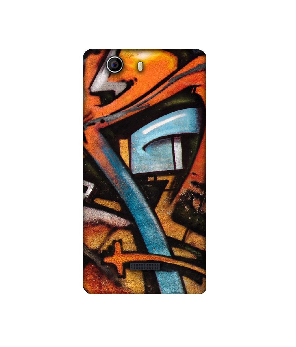 Amazon Brand - Solimo Designer Painting 3D Printed Hard Back Case Mobile Cover for Micromax Canvas Nitro 2 E311