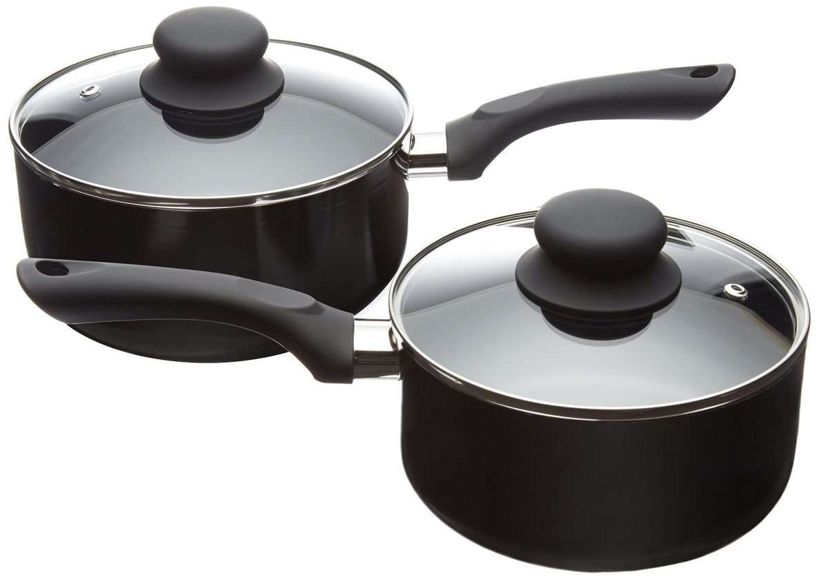 Amazon Basics 焦getuki Prevention POTS AND PANS SET OF 10