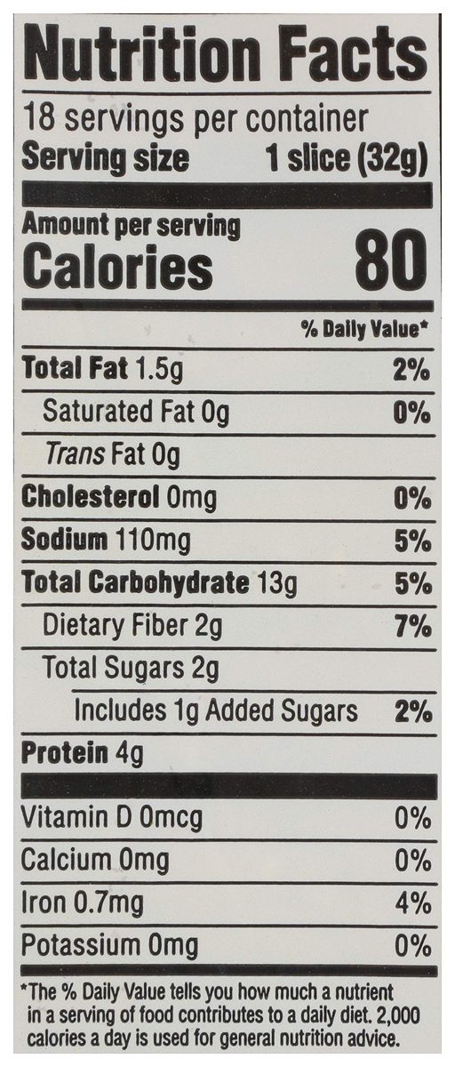 365 Everyday Value, Organic Multigrain Sandwich Bread, 18 slices