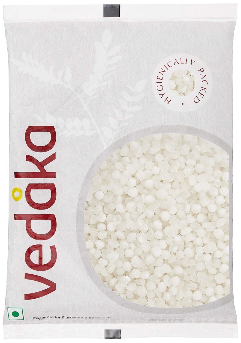 Amazon Brand - Vedaka Sabudana (Nylon Sago), Big, 1Kg