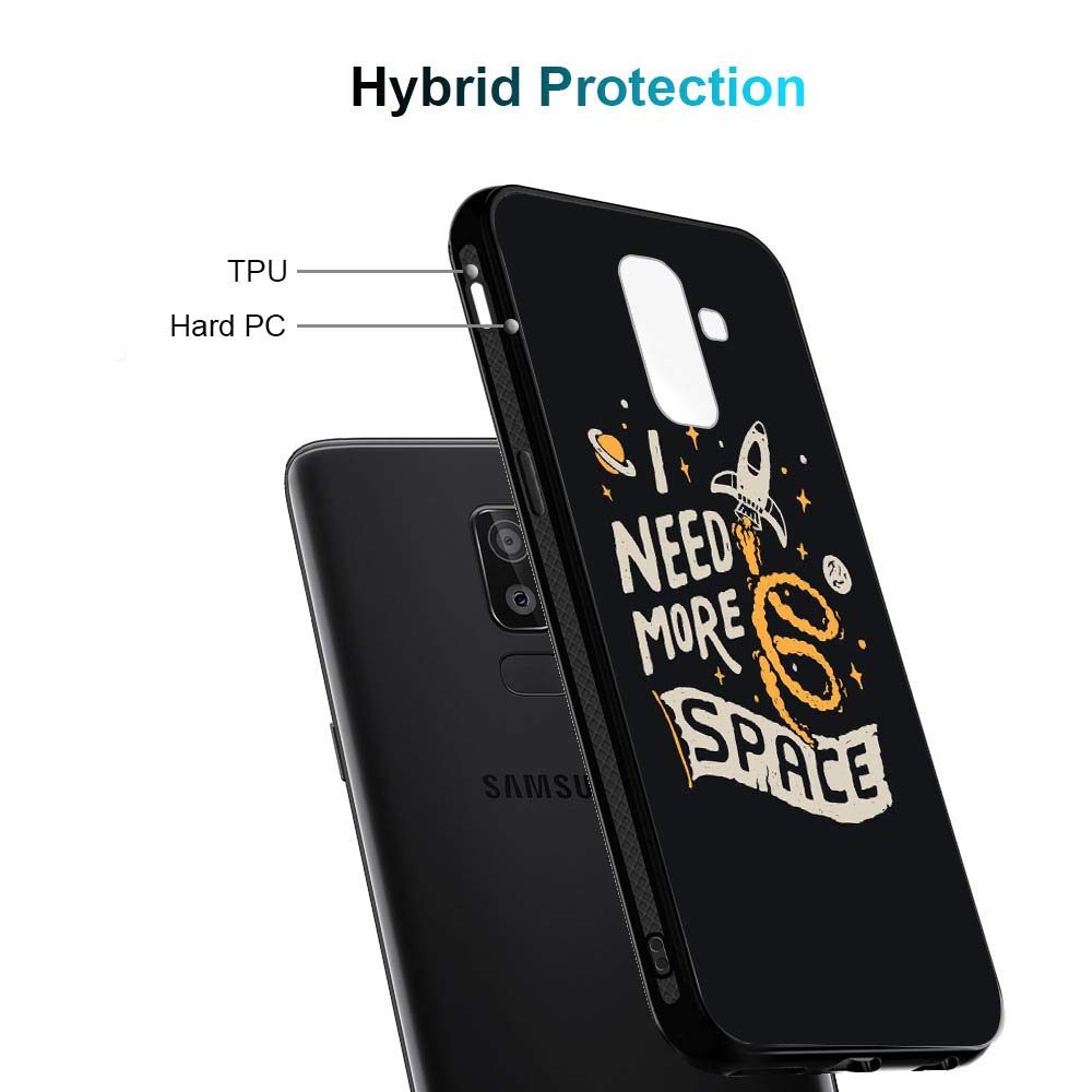 Amazon Brand - Solimo Designer Need More Space Printed Hard Back Case Mobile Cover forSamsung Galaxy J8 2018 / Samsung Galaxy On8 (D1236)