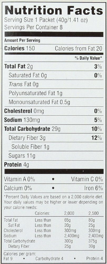 365 Everyday Value, Organic Instant Oatmeal, Oats & Flax, 8 ct