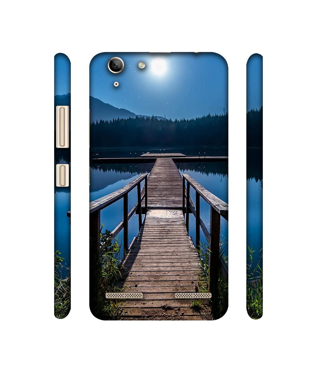 Amazon Brand - Solimo Designer Wooden Beach 3D Printed Hard Back Case Mobile Cover for Lenovo Vibe K5 Plus