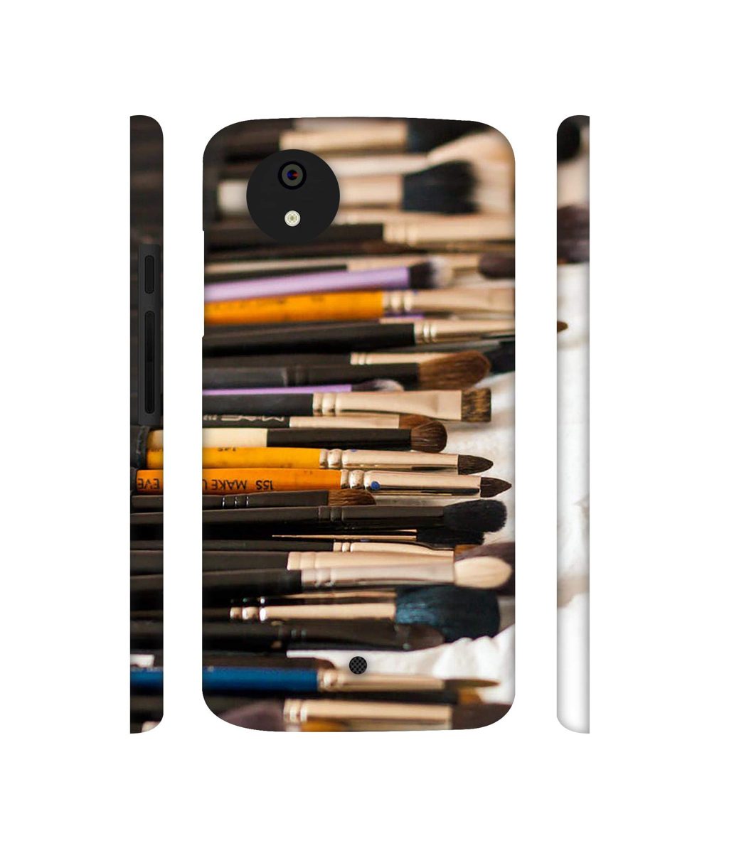 Amazon Brand - Solimo Designer Makeup Set 3D Printed Hard Back Case Mobile Cover for Micromax Canvas A1