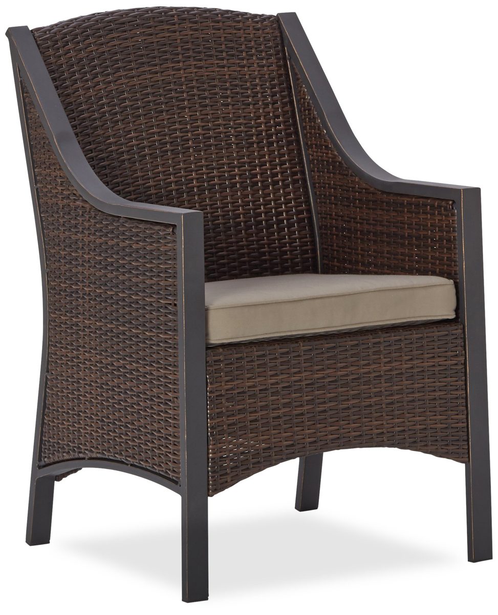 Strathwood Mason All-Weather Wicker Dining Chair, Set of 2