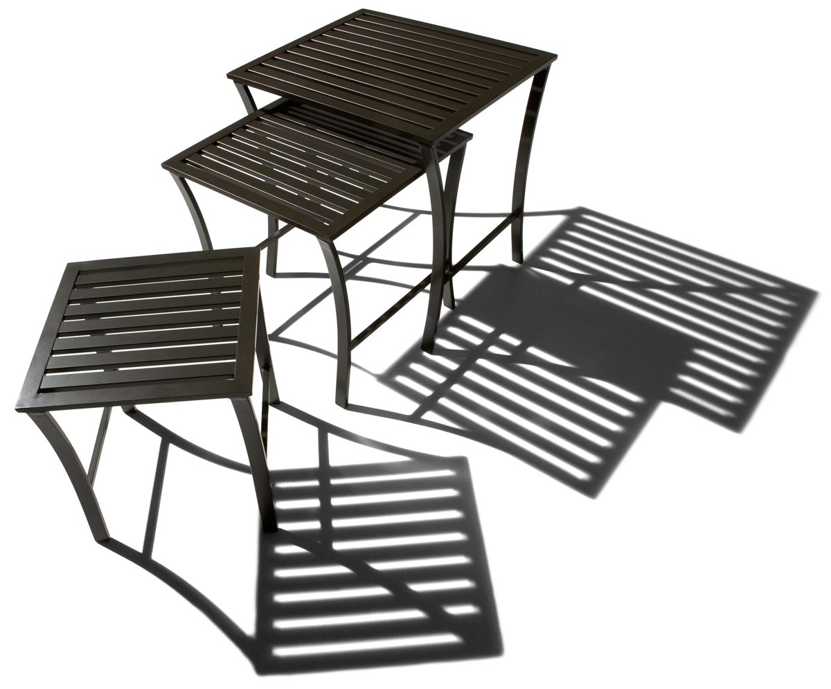 Strathwood Falkner/Grand Isle 3-Piece Nesting Table Set